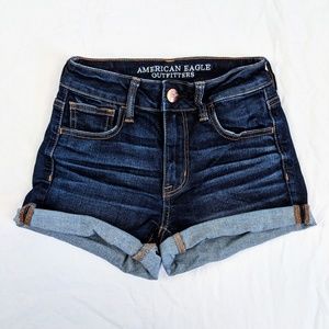 AEO Demin X High Waisted Shortie